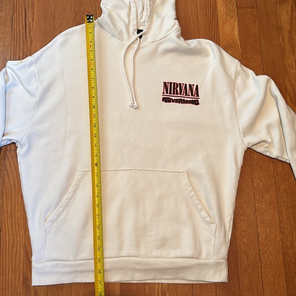 Unisex ASOS Design X Nirvana oversized hoodie with Nirvana Nevermind graphic - Picture 15 of 15